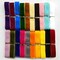 Chenkou Craft 20Yards 5/8" Velvet Ribbon Total 20 Colors Assorted Lots Bulk (Multicolored, 5/8"(15mm))